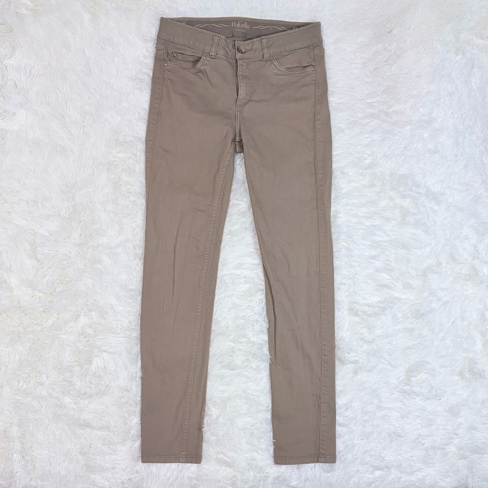 Rafaella Skinny Tan Jeans